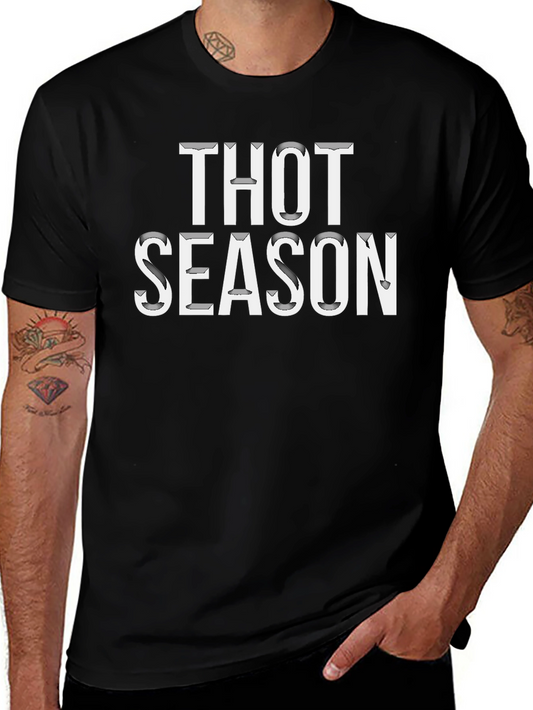 Thot Season Black Graphic T-Shirt