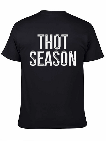 Thot Season Black Graphic T-Shirt