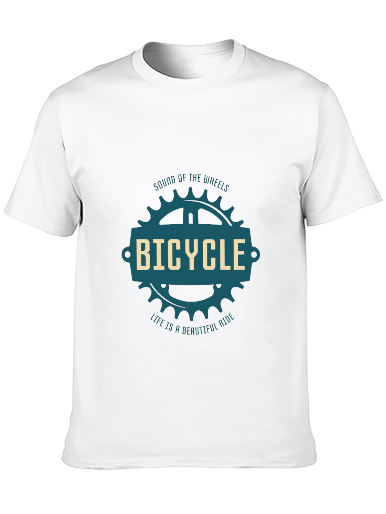 Bicycle Graphic Tee - Sound of the Wheels