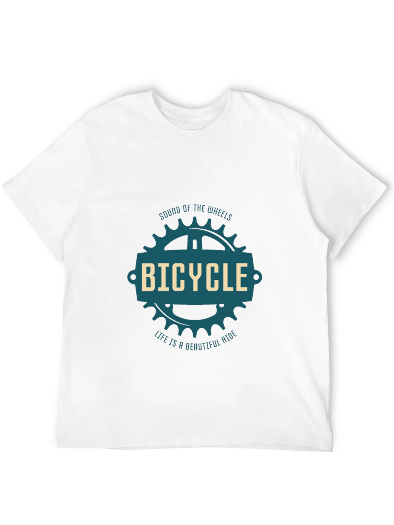 Bicycle Graphic Tee - Sound of the Wheels
