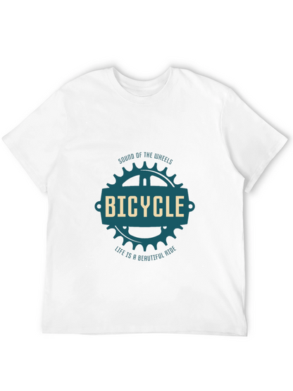 Bicycle Graphic Tee - Sound of the Wheels