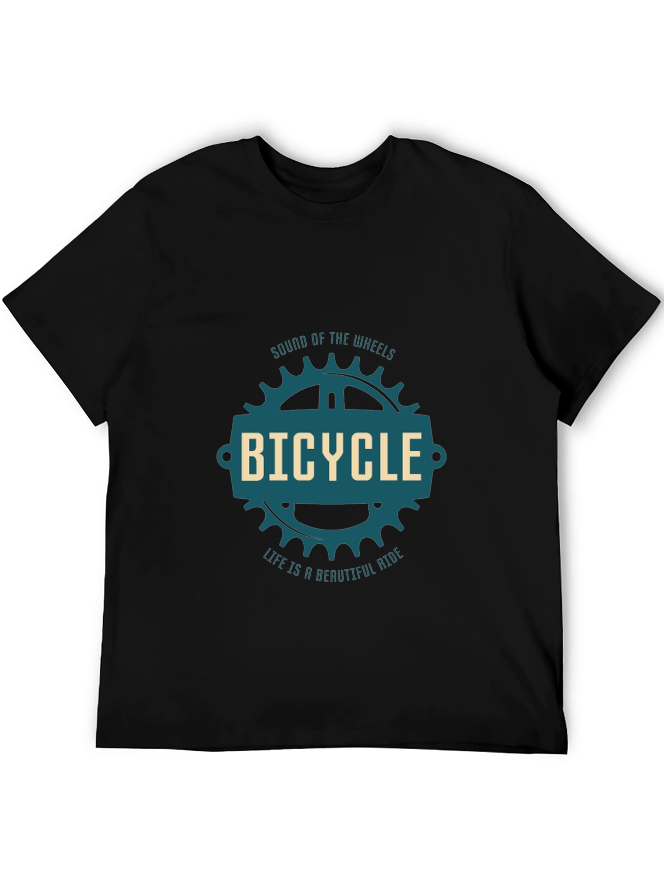 Bicycle Graphic Tee - Sound of the Wheels