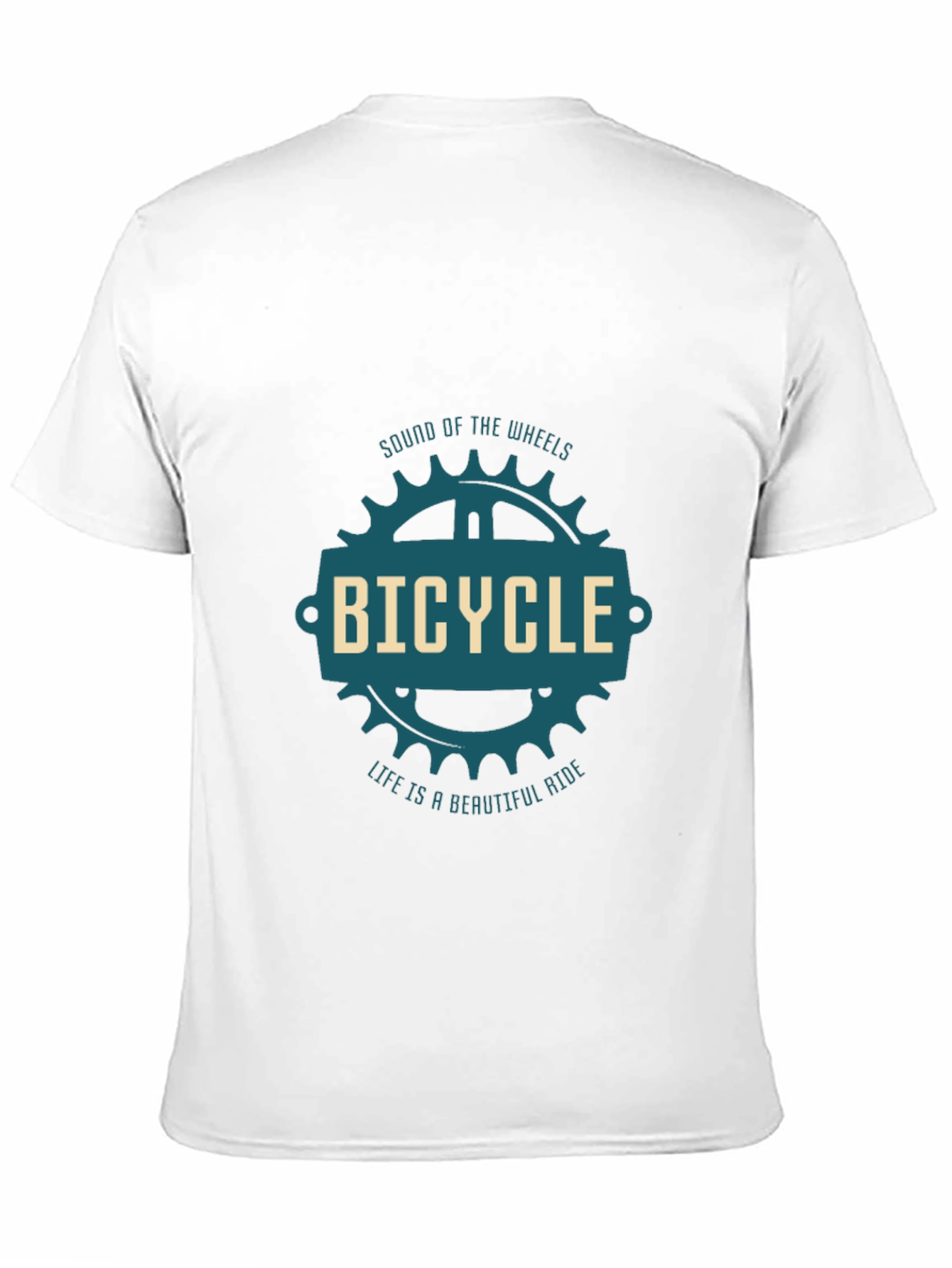 Bicycle Graphic Tee - Sound of the Wheels