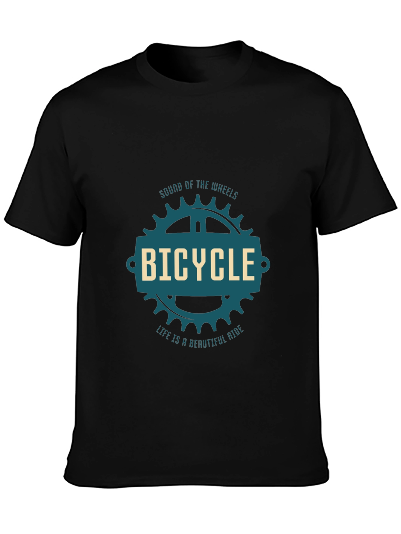 Bicycle Graphic Tee - Sound of the Wheels