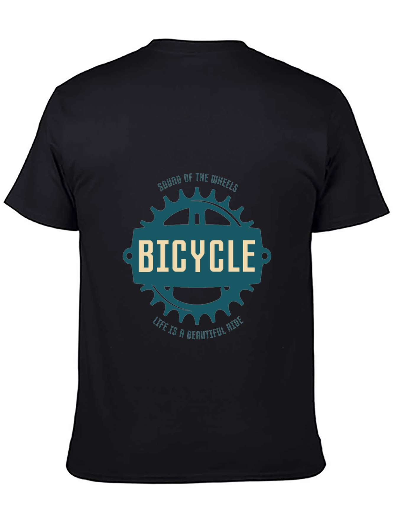 Bicycle Graphic Tee - Sound of the Wheels