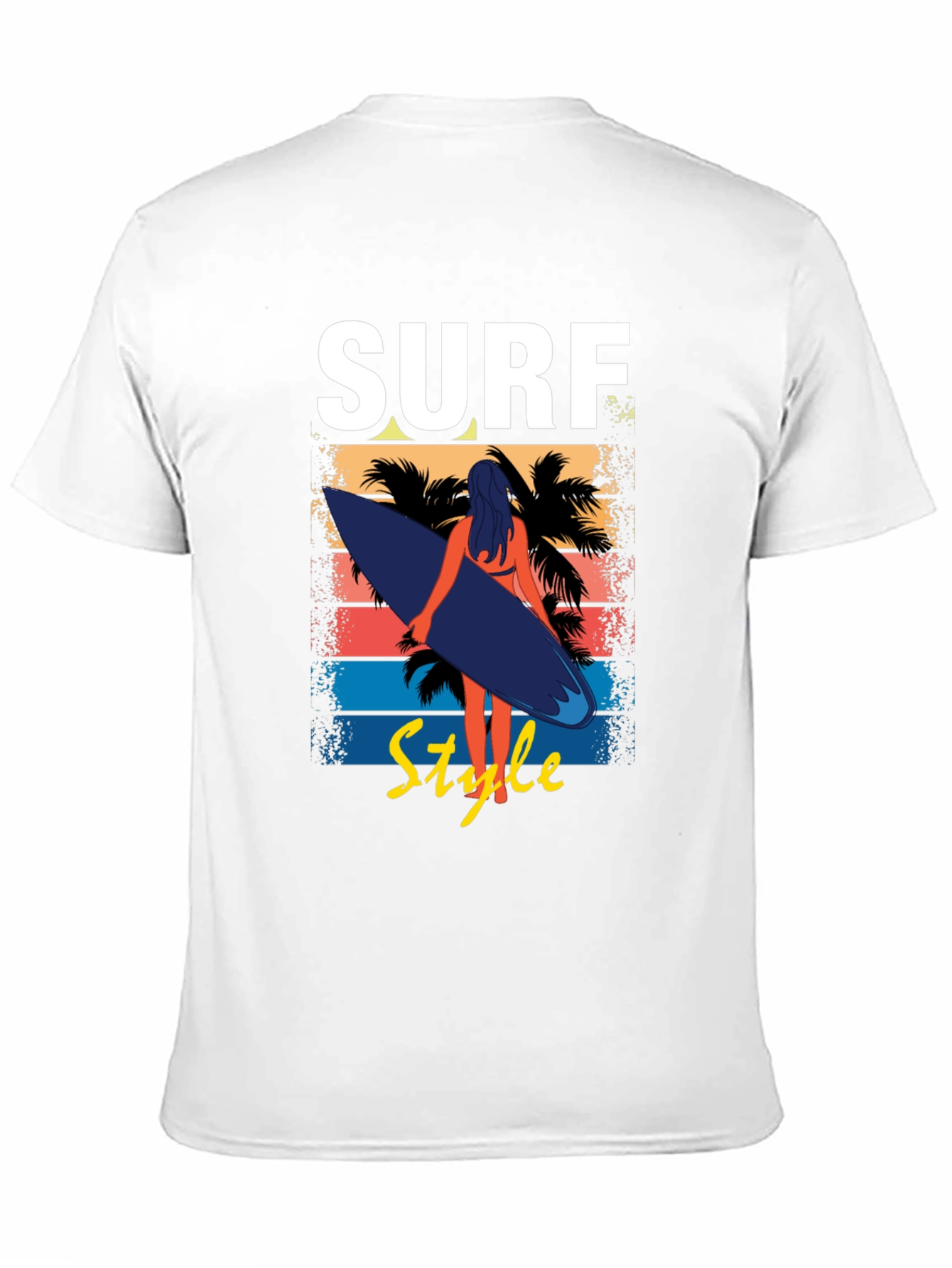 Surf Style Graphic Tee - Beach Vibes