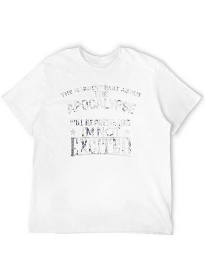 Apocalypse Excited Mens T-Shirt