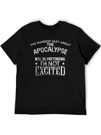 Apocalypse Excited Mens T-Shirt