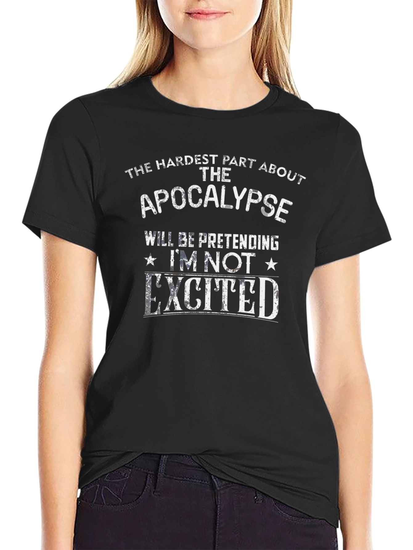 Apocalypse Excited Mens T-Shirt