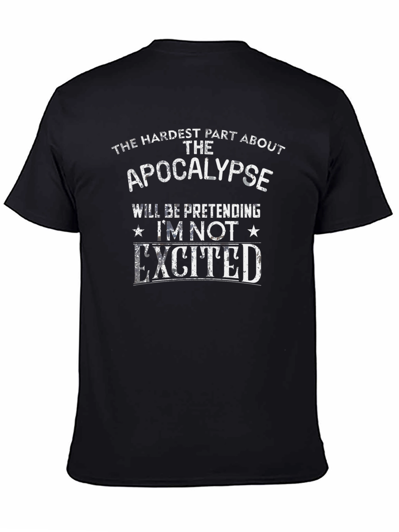Apocalypse Excited Mens T-Shirt
