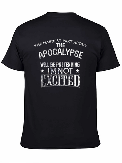 Apocalypse Excited Mens T-Shirt