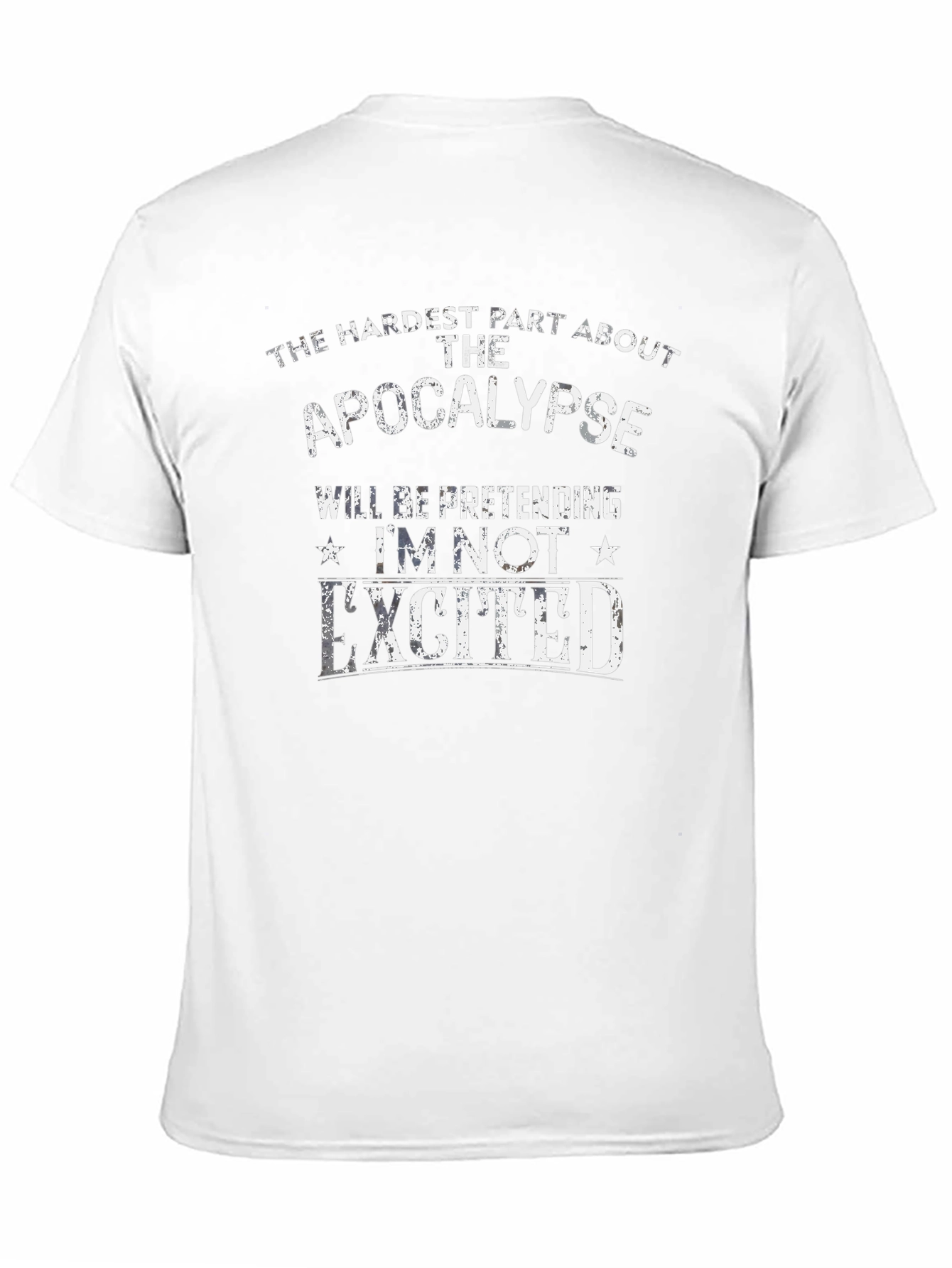 Apocalypse Excited Mens T-Shirt