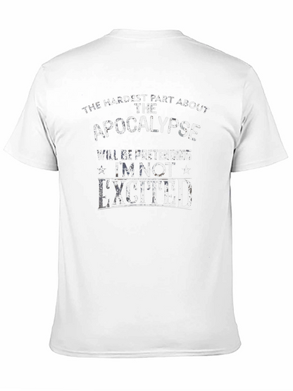 Apocalypse Excited Mens T-Shirt