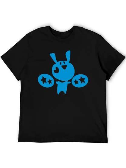 Whimsical Bunny Graphic T-Shirt
