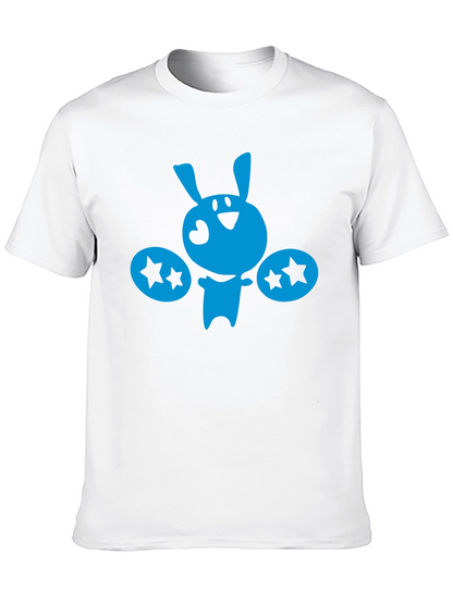 Whimsical Bunny Graphic T-Shirt