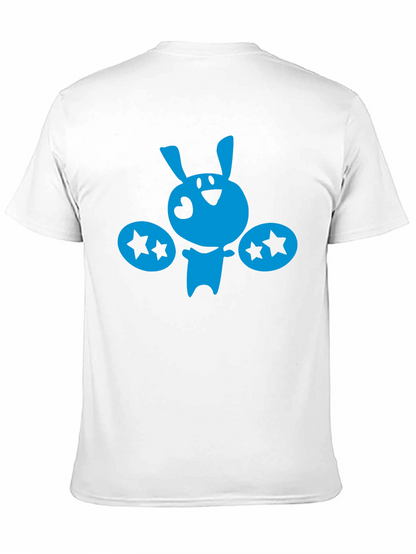 Whimsical Bunny Graphic T-Shirt