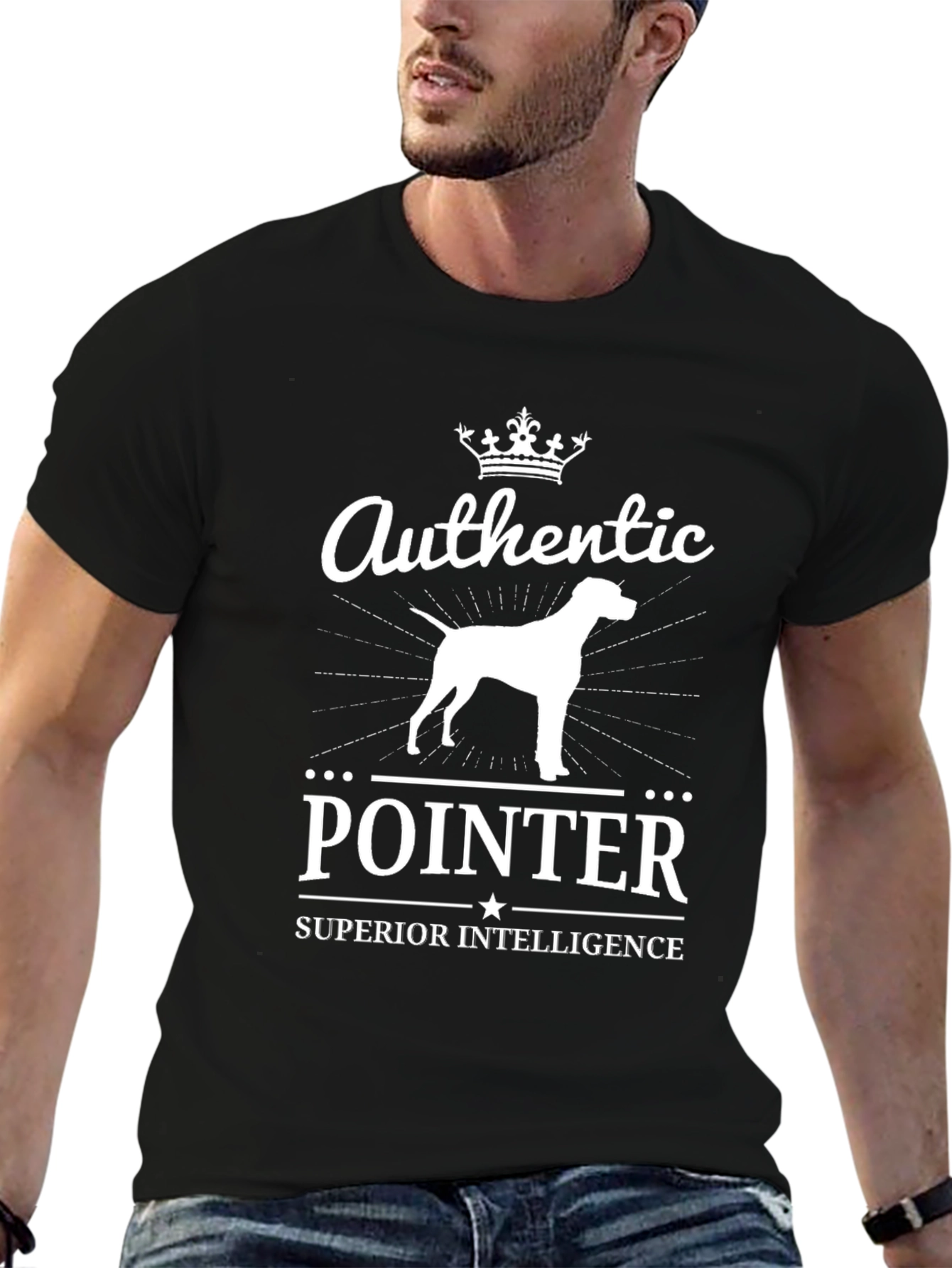 Authentic Pointer Dog Graphic Tee
