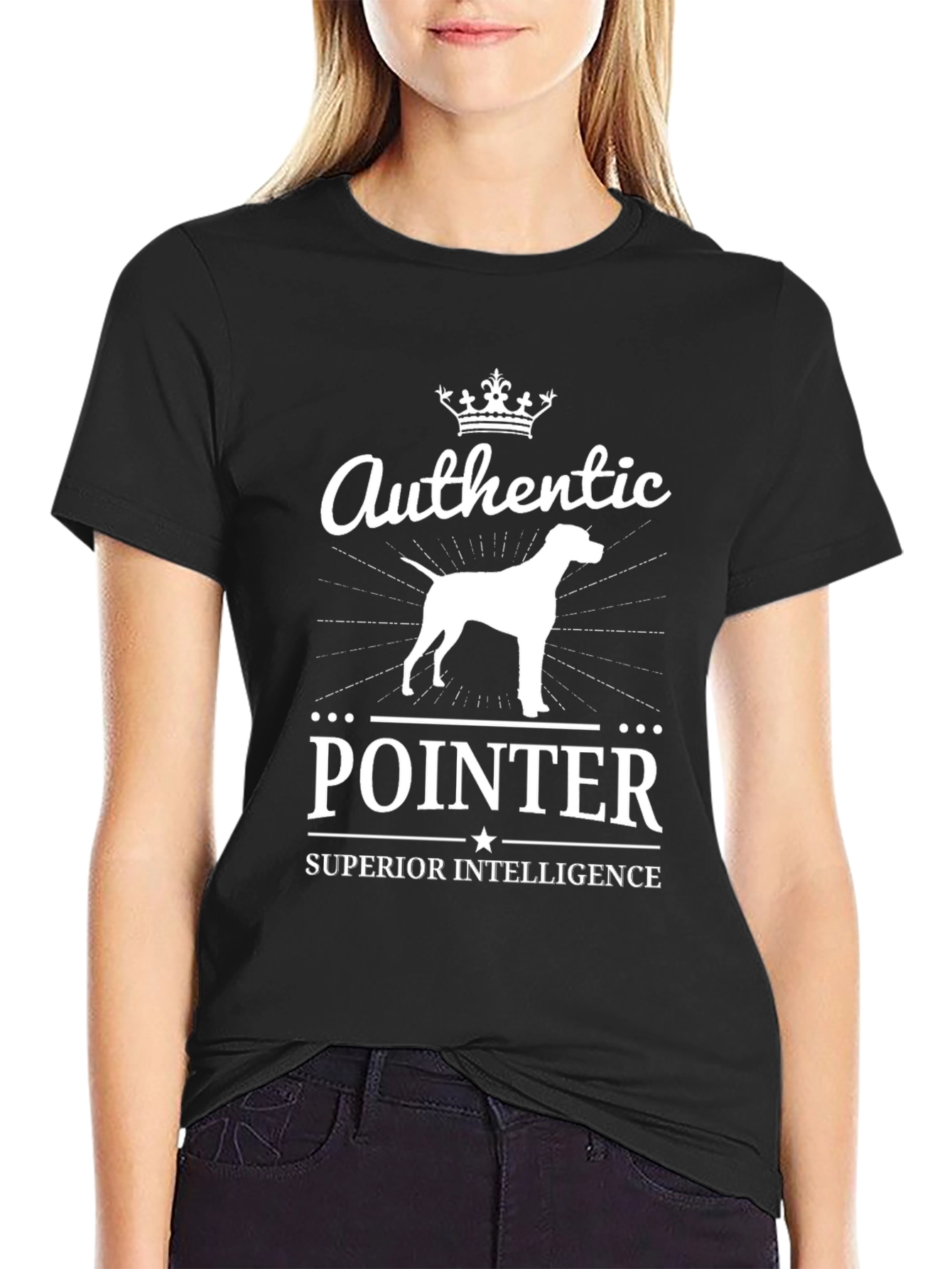 Authentic Pointer Dog Graphic Tee