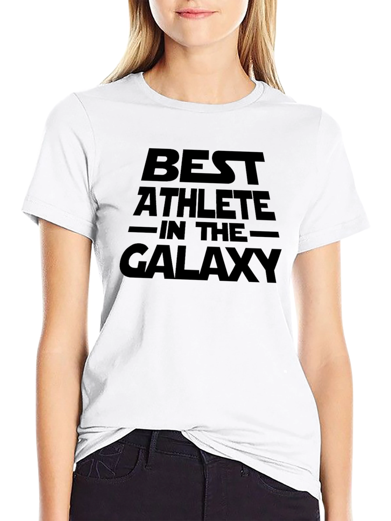 Best Athlete in the Galaxy T-Shirt - Black