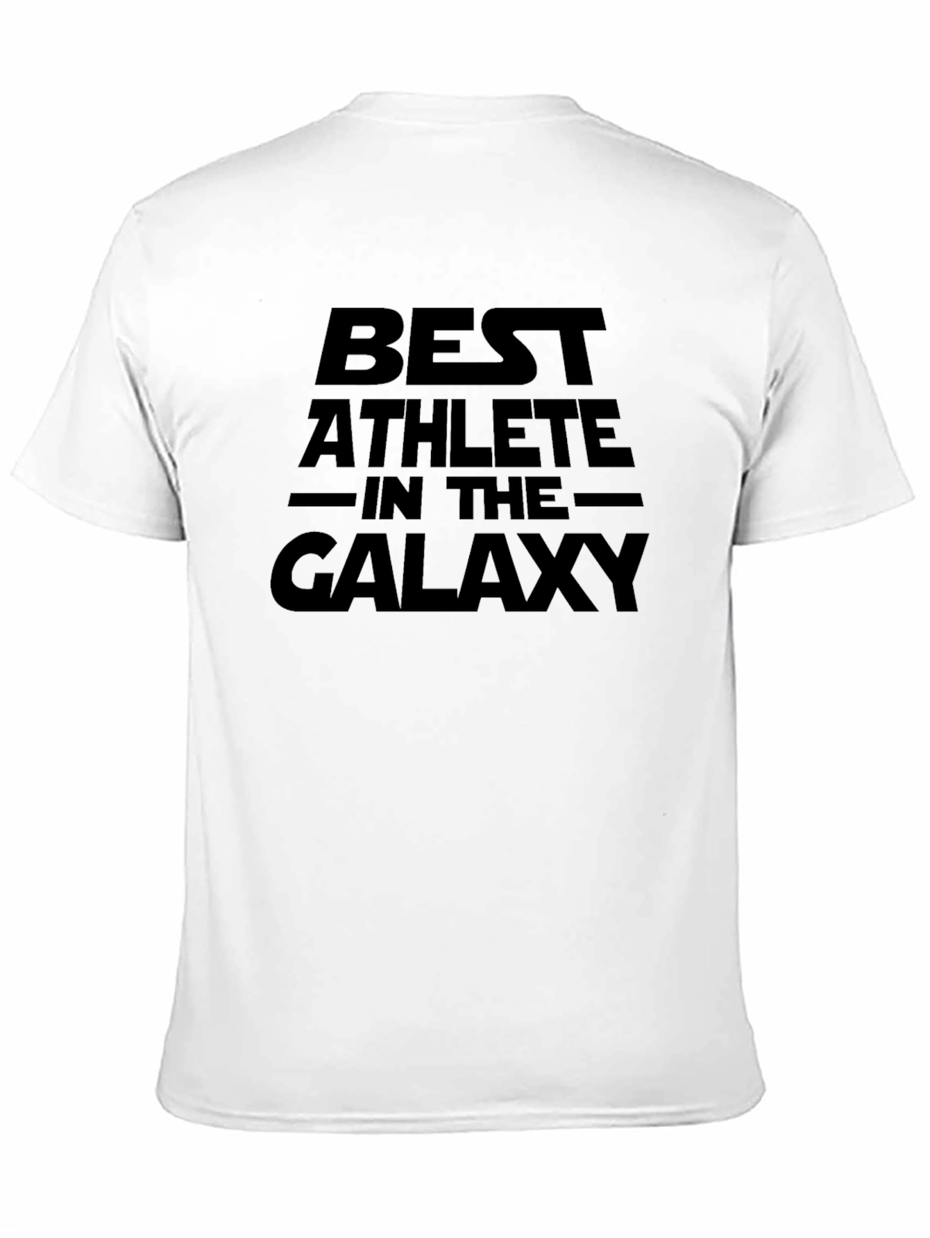 Best Athlete in the Galaxy T-Shirt - Black
