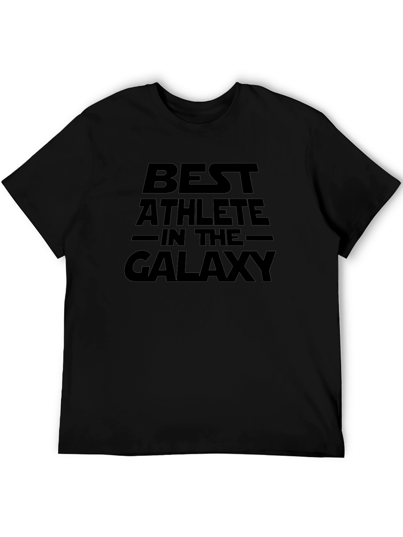 Best Athlete in the Galaxy T-Shirt - Black
