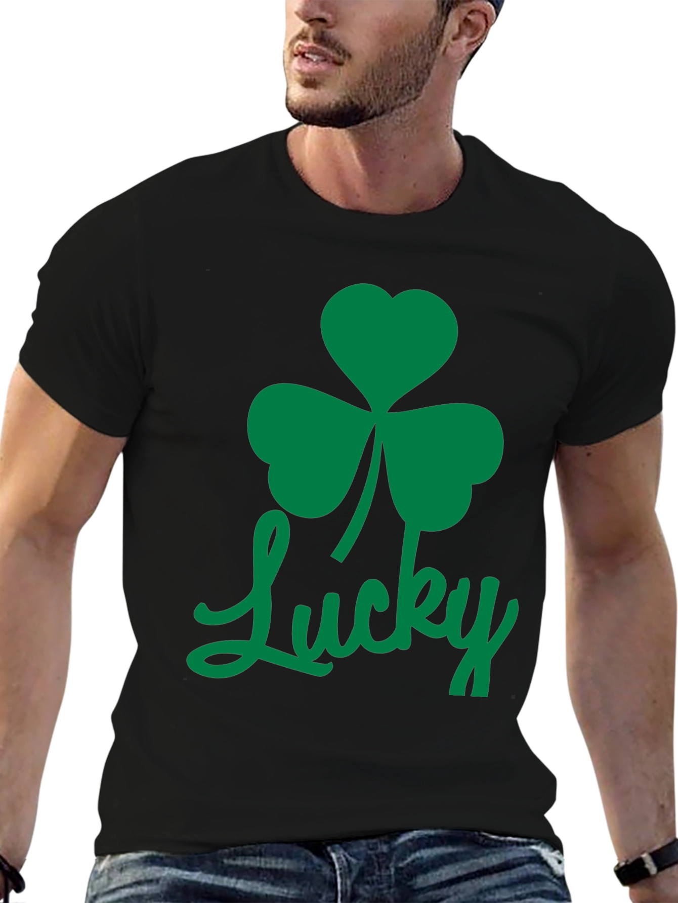 Lucky Shamrock Graphic T-Shirt