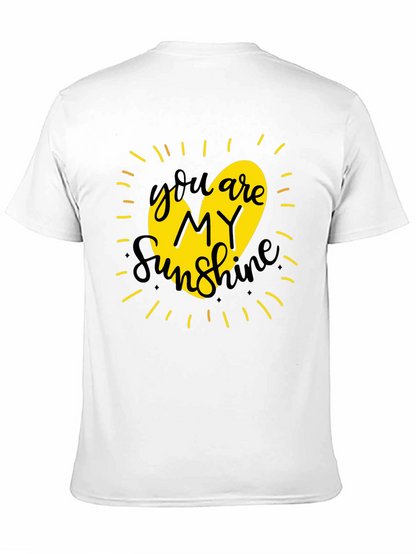 You Are My Sunshine Graphic Tee - Black