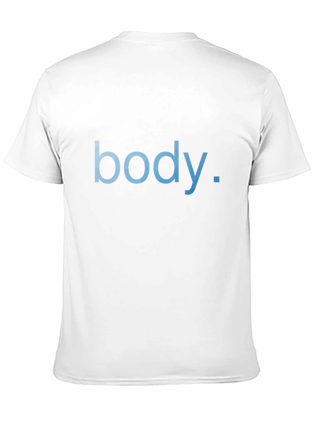 Body Text T-Shirt - Mens Fashion