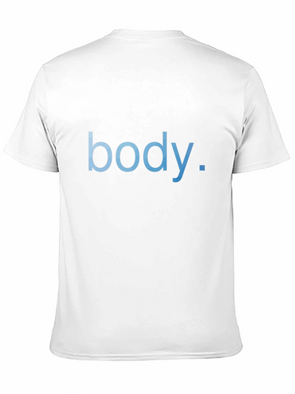 Body Text T-Shirt - Mens Fashion