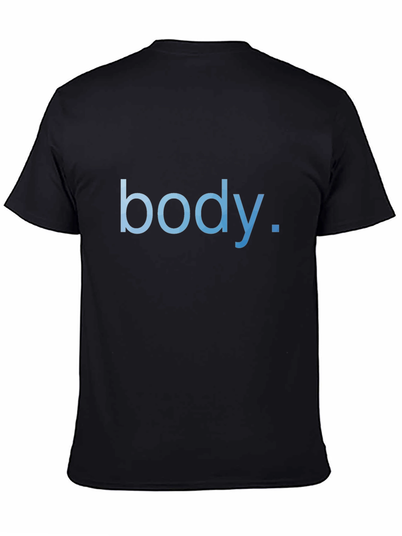 Body Text T-Shirt - Mens Fashion