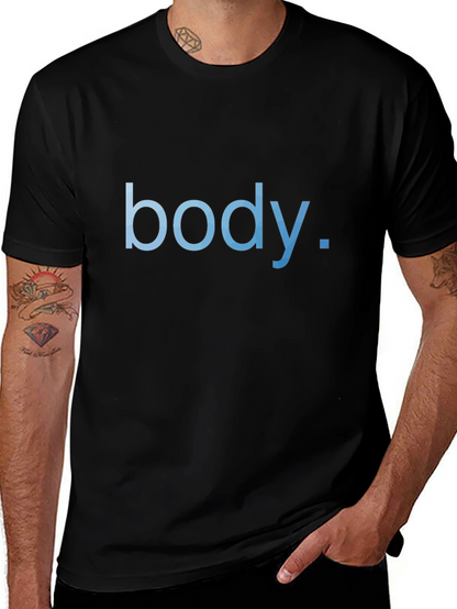 Body Text T-Shirt - Mens Fashion