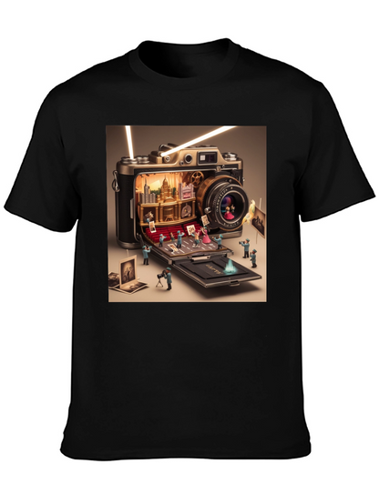 Camera City T-Shirt - Novelty Graphic Tee