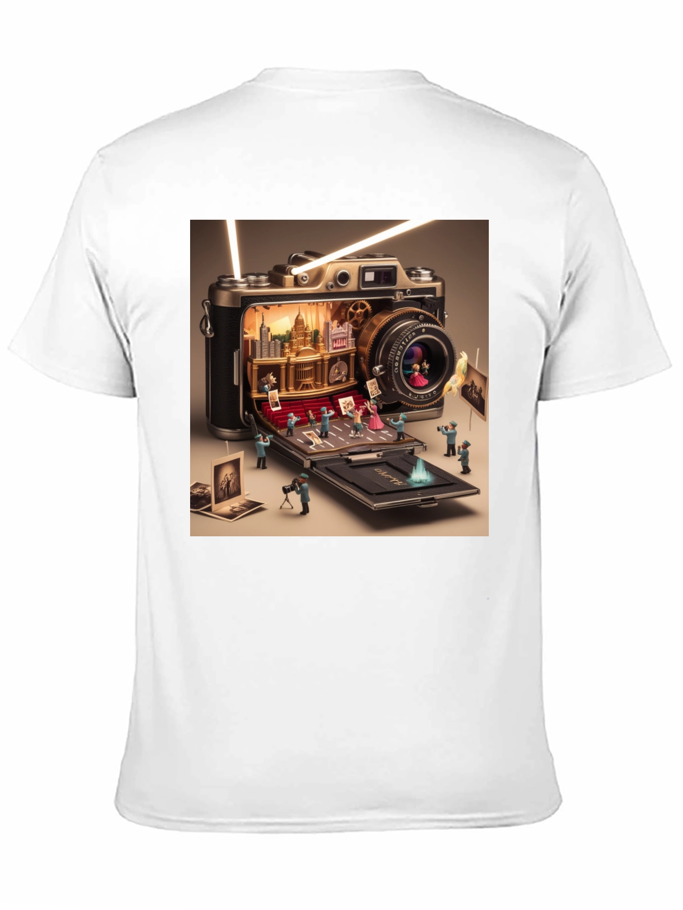 Camera City T-Shirt - Novelty Graphic Tee
