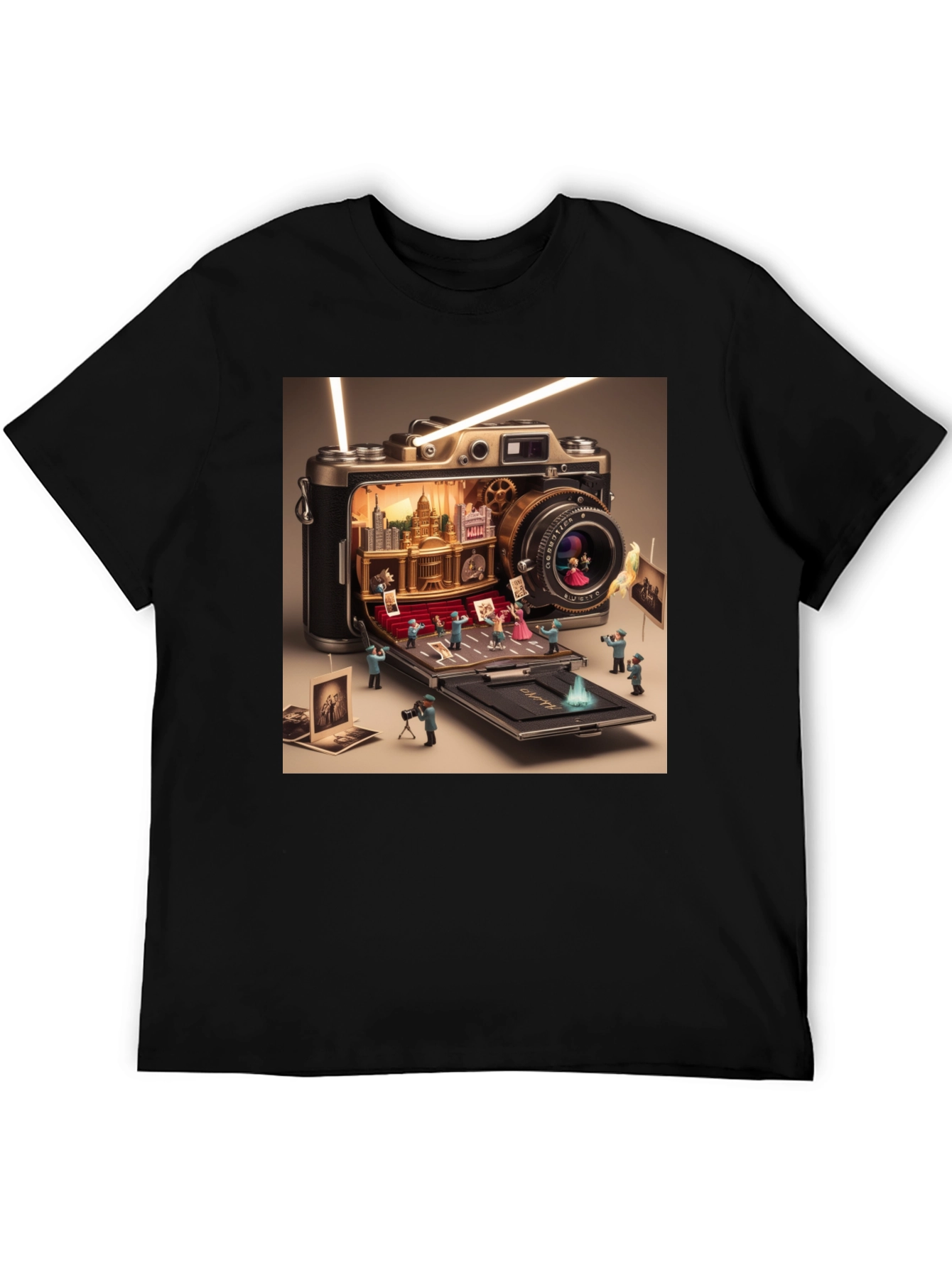 Camera City T-Shirt - Novelty Graphic Tee