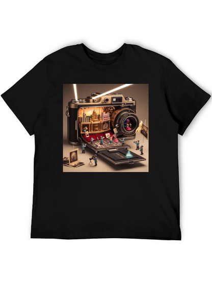 Camera City T-Shirt - Novelty Graphic Tee