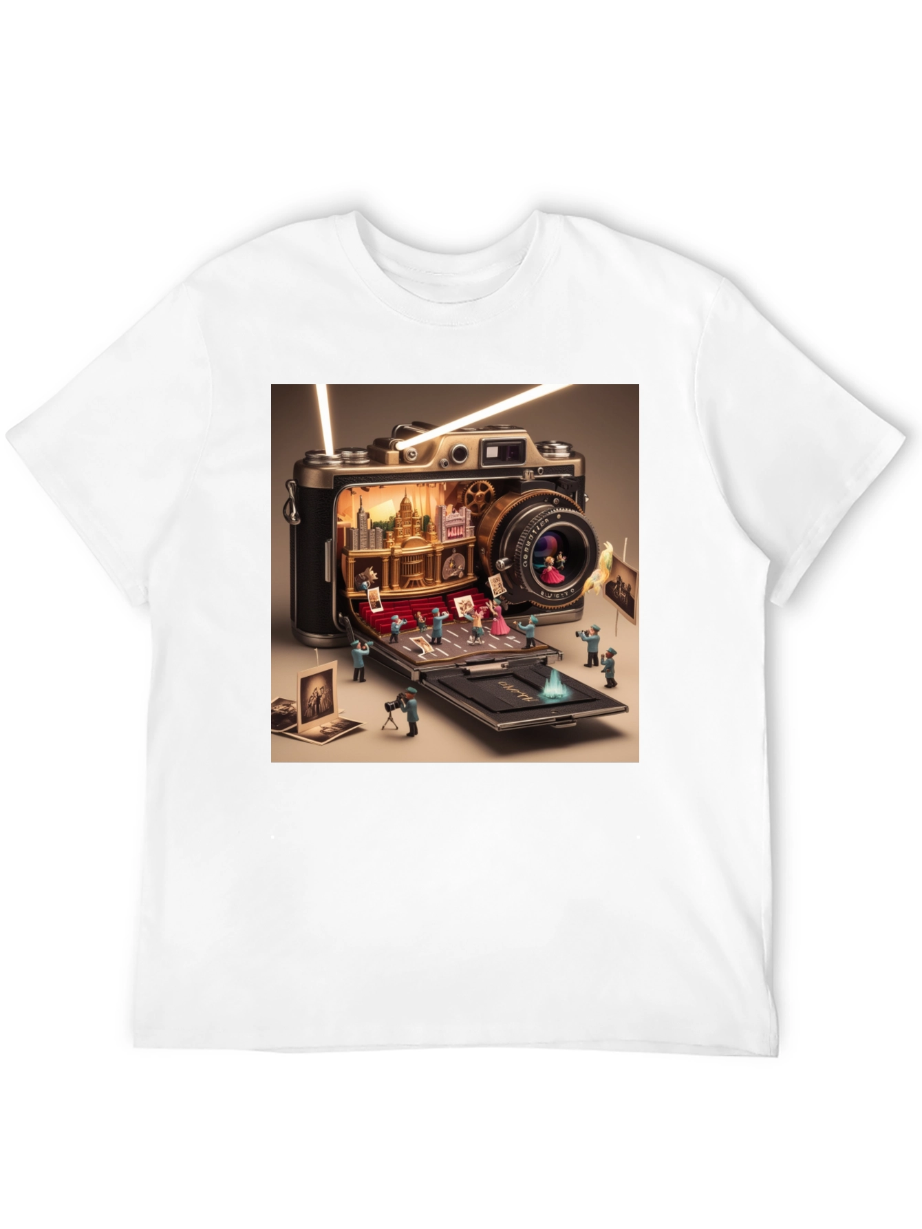 Camera City T-Shirt - Novelty Graphic Tee