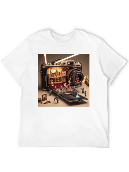 Camera City T-Shirt - Novelty Graphic Tee