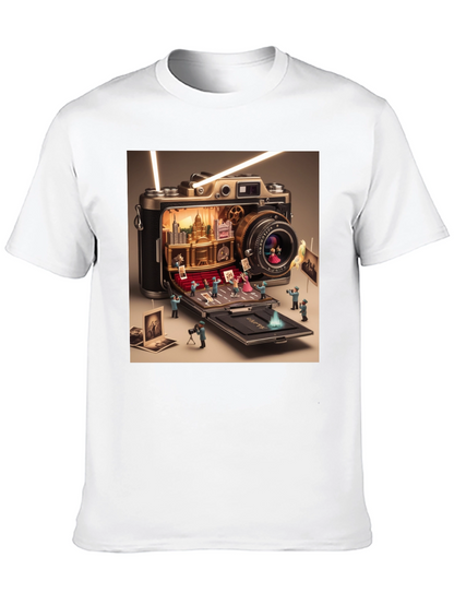 Camera City T-Shirt - Novelty Graphic Tee