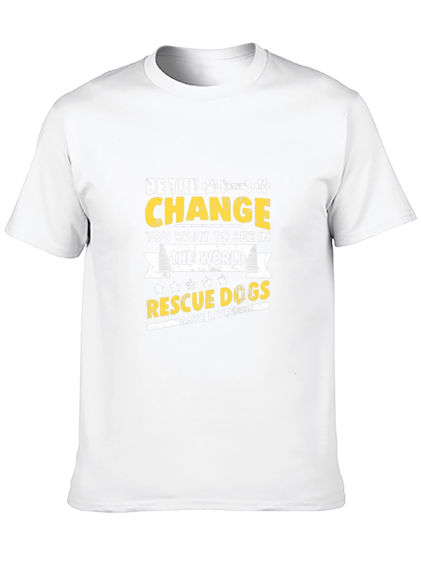Be the Change Rescue Dog T-Shirt