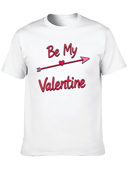 Be My Valentine T-Shirt - Arrow Heart Design