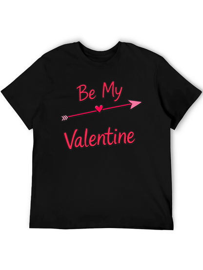 Be My Valentine T-Shirt - Arrow Heart Design