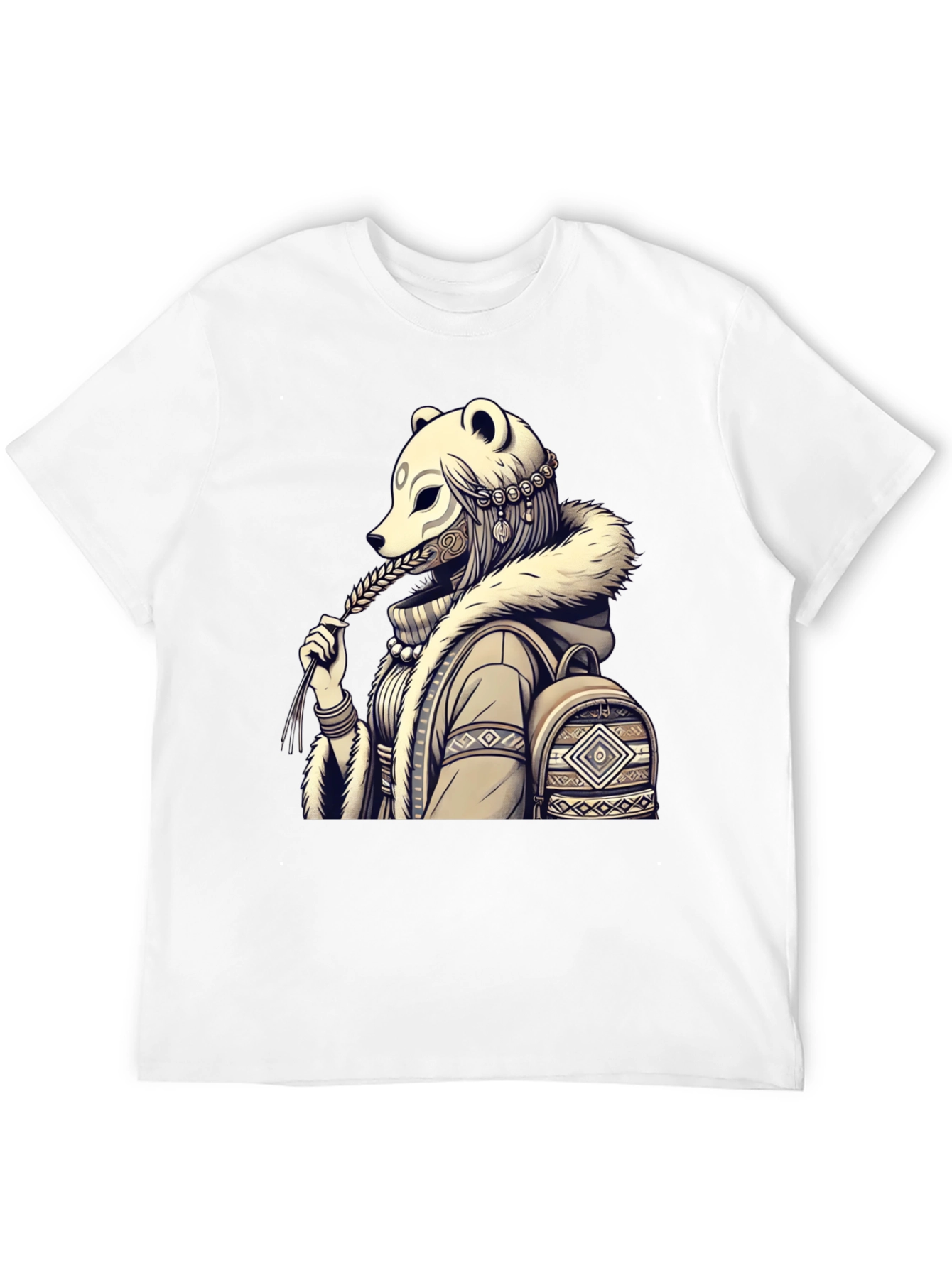 Bear Mask Graphic Tee