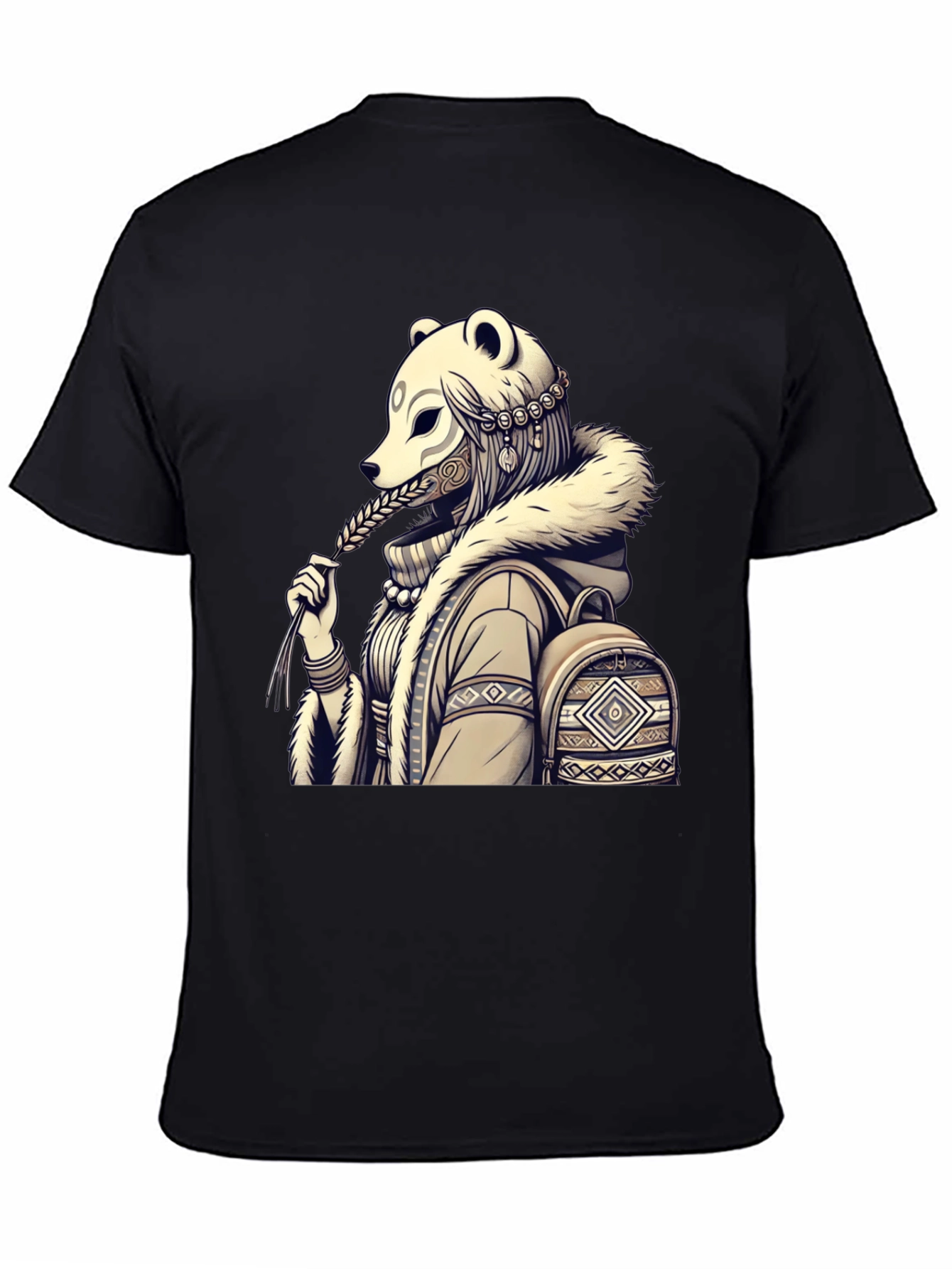 Bear Mask Graphic Tee