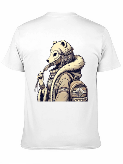Bear Mask Graphic Tee