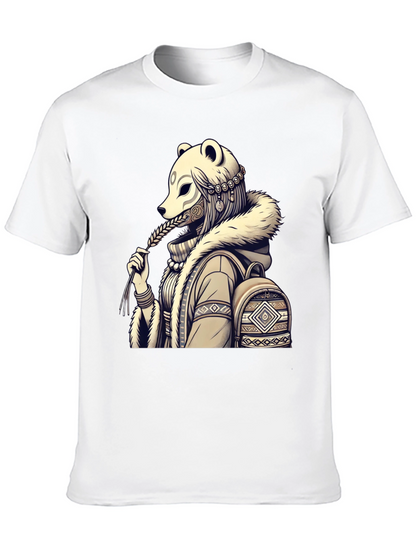 Bear Mask Graphic Tee
