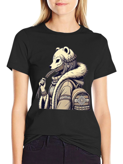 Bear Mask Graphic Tee