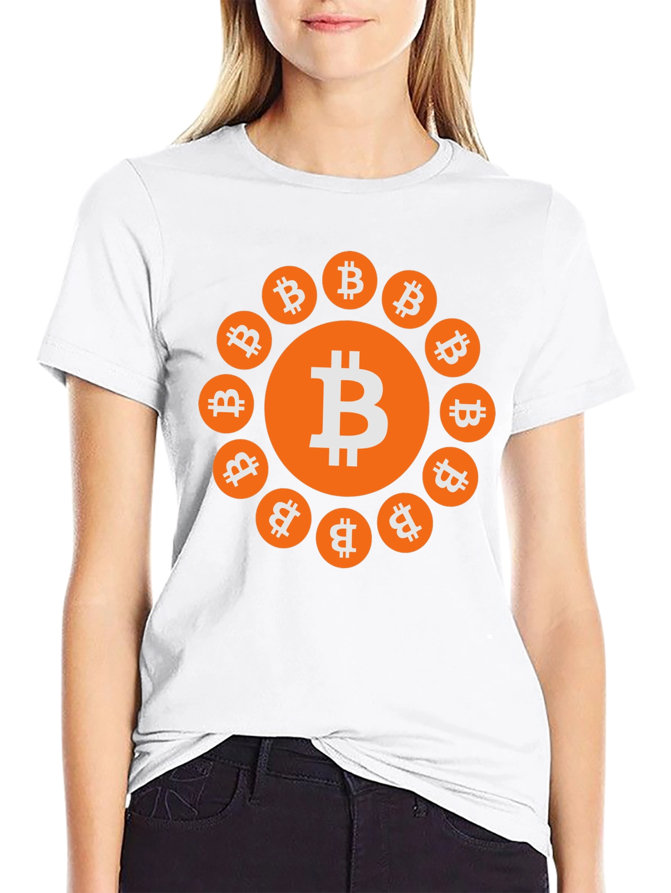 Bitcoin Crypto T-Shirt - Modern Digital Currency Tee