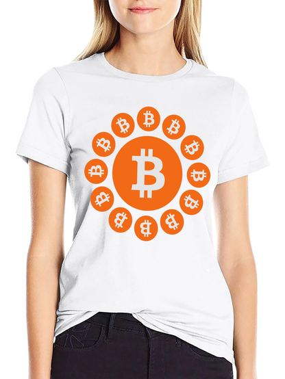 Bitcoin Crypto T-Shirt - Modern Digital Currency Tee