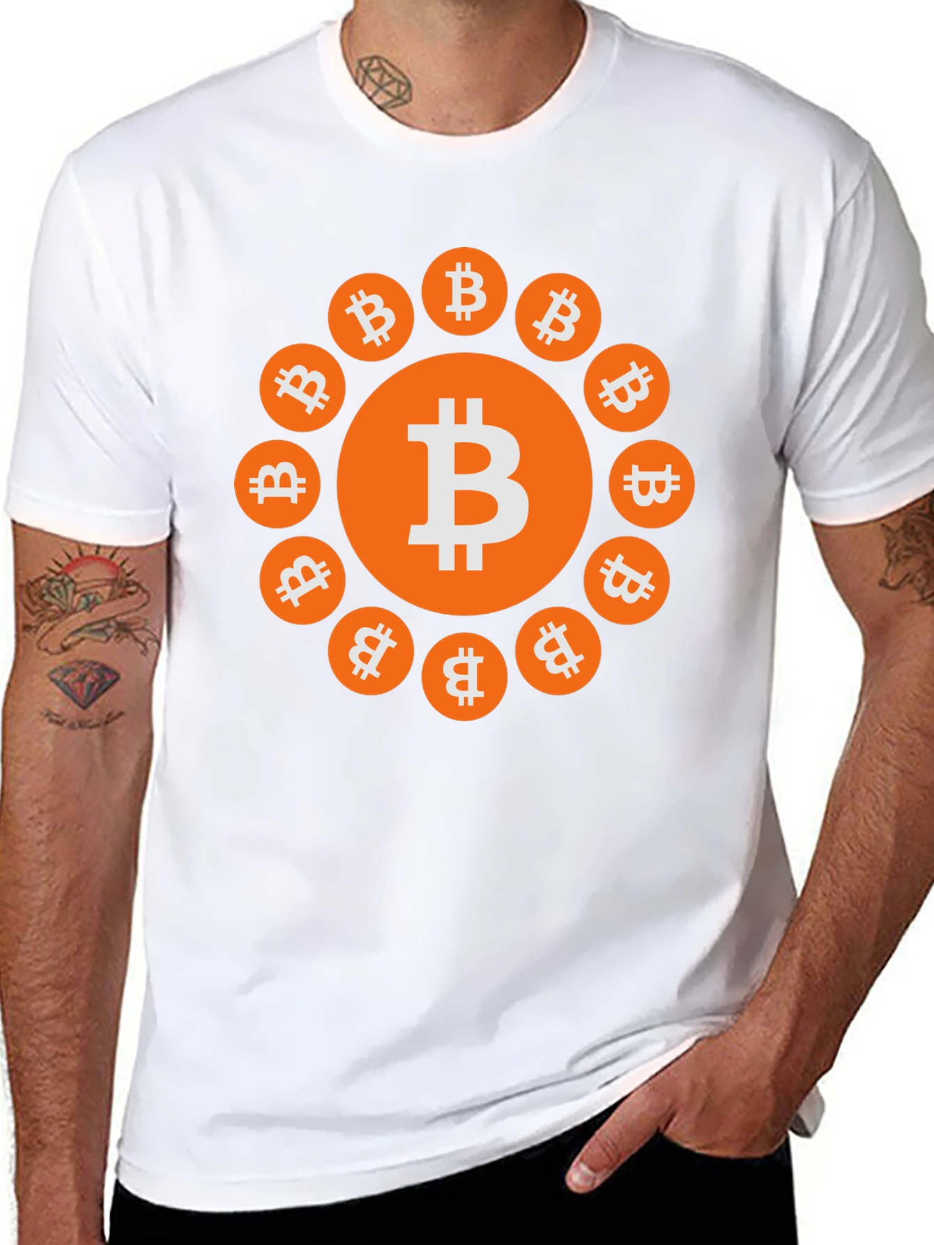 Bitcoin Crypto T-Shirt - Modern Digital Currency Tee
