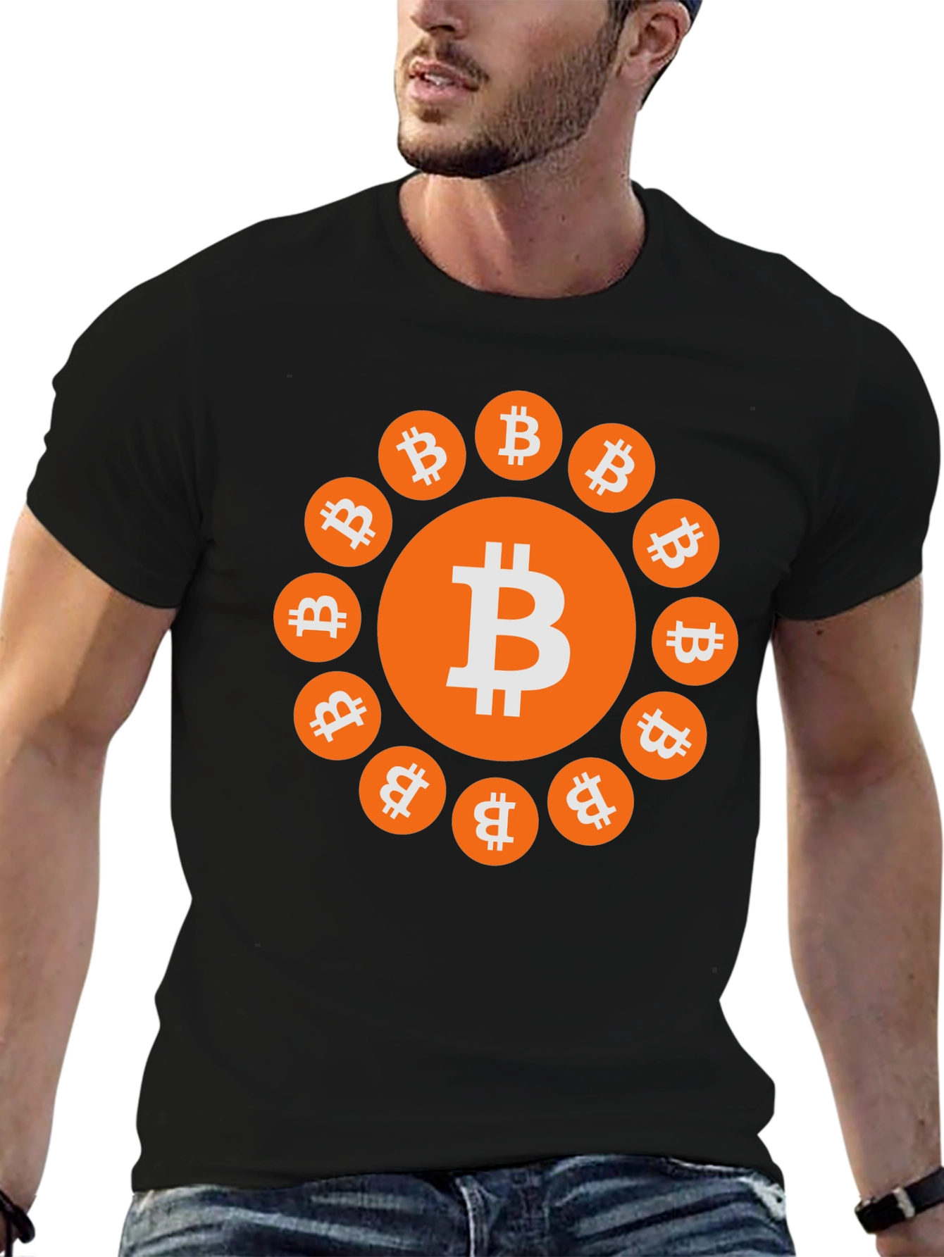Bitcoin Crypto T-Shirt - Modern Digital Currency Tee